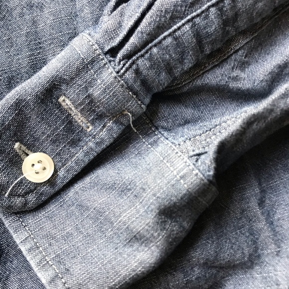 JCrew Chambray Button Down Shirt - Picture 4 of 4